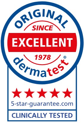 abooba SOOTHAL Dermatest 5-Star Excellent Rating - highest certification for baby eczema cream safety